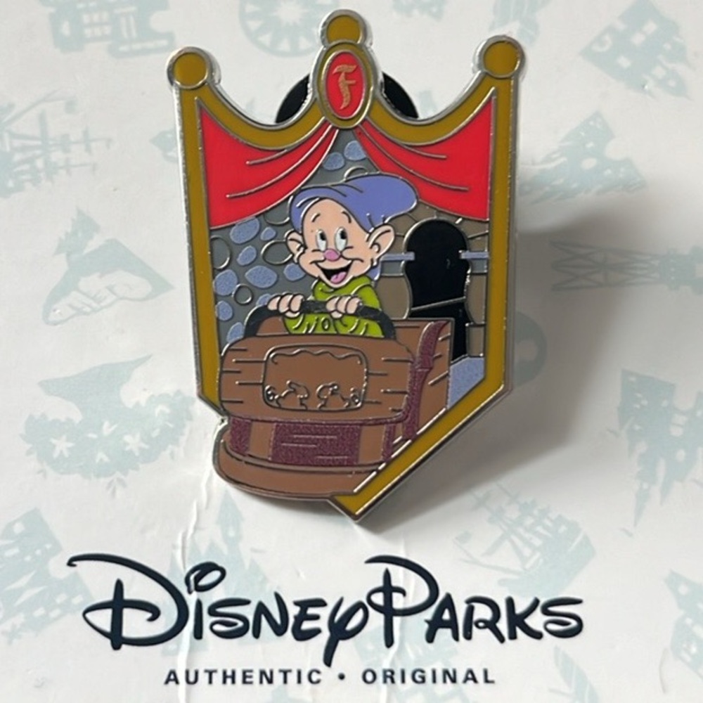 Disney Parks Fantasyland Snow White and the Seven Dwarves Adventures Pin